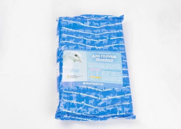 Біомікс премікс-вітамінна добавка для голубів 1 кг Біомікс премікс для голубів 1кг