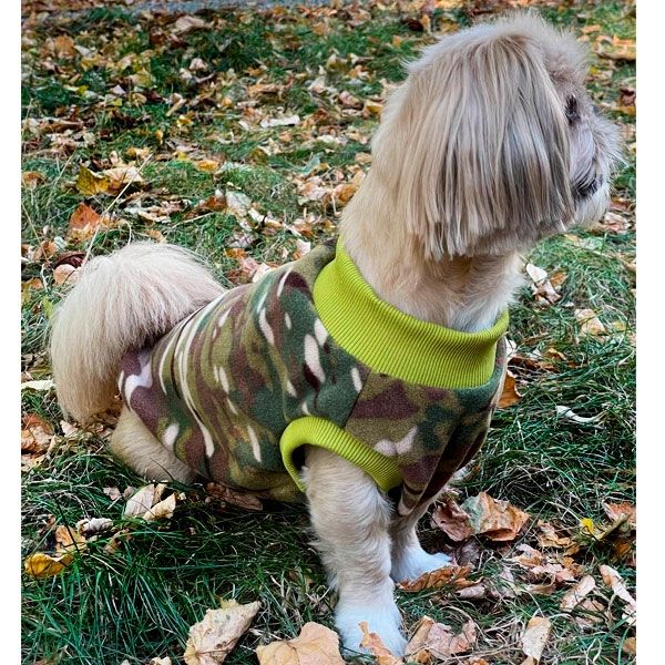 Фліска Толстовка для собак на флісі мульт S