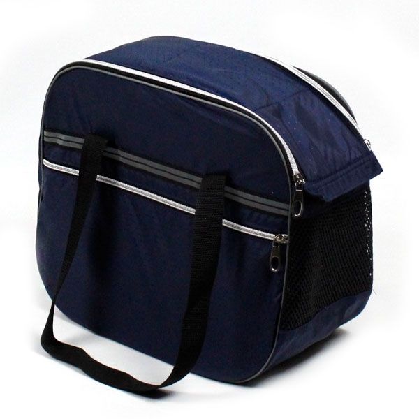 Сумка Адель синя, 34х30х17 см 