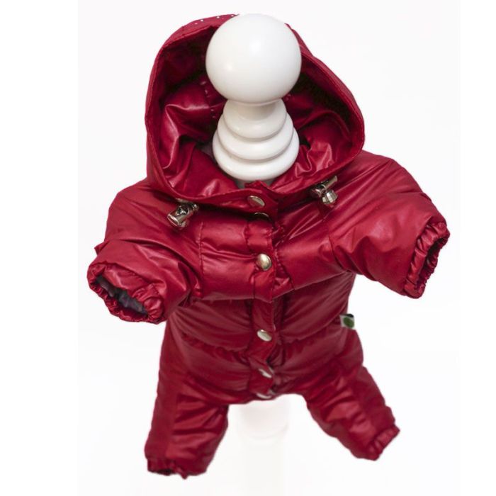 Нью Йорк комбінезон для собак дівчаток на силіконі S2 пінчер