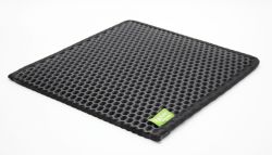 Килимок FUNtastic з прорізом 5030 см Чорний