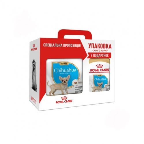 Акція сухий корм Royal Canin Chihuahua Puppy 1,5 кг + 500г в подарунок 