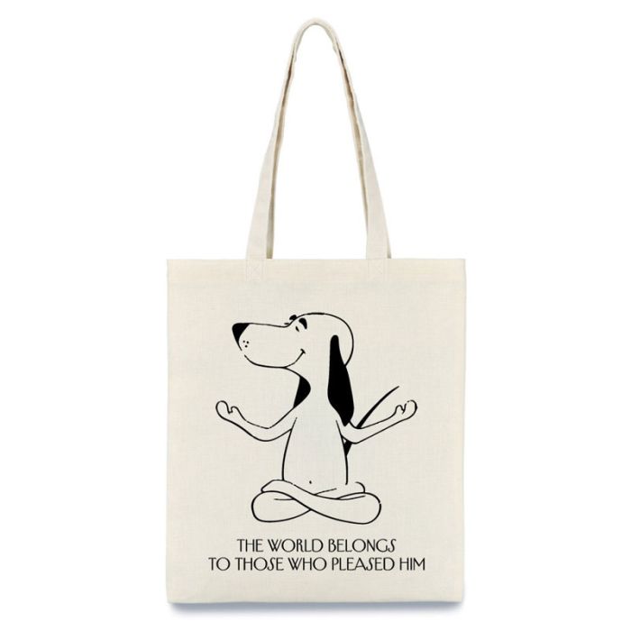 Екосумка собака йога 35735 см 