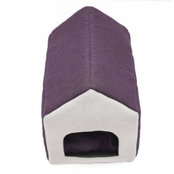 Будка для собак антикоготь сіро-фіолетова  2 433340 см