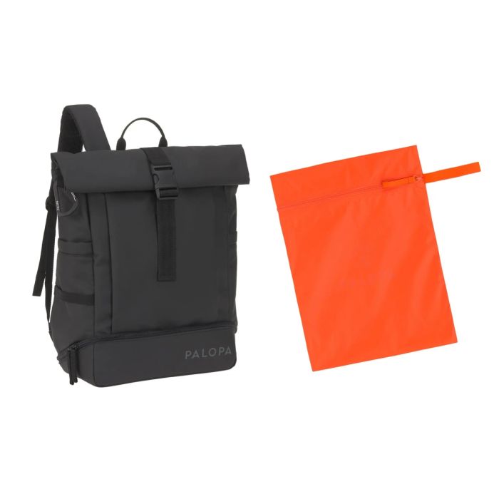 Рюкзак-ролтоп для прогулянок із собакою Palopa Yoska Чорний