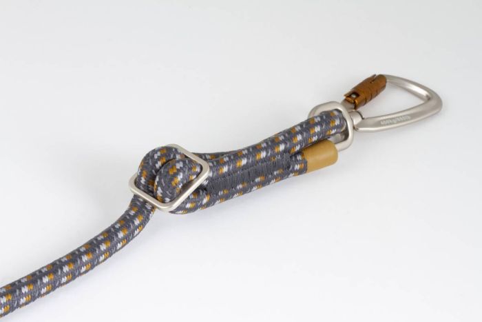 Регульований повідець для собак Hurtta ECO 120-180 см х 11 мм Сірий