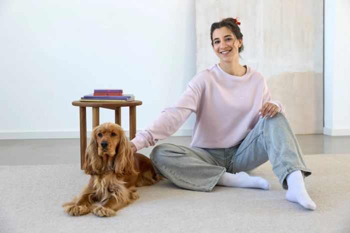 Світшот для власників собак Palopa Рожевий S