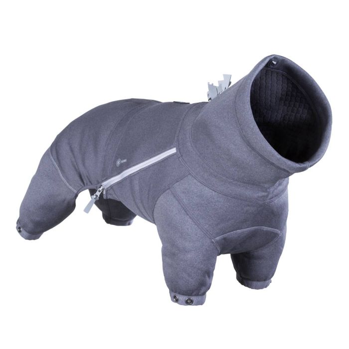 Утеплений комбінезон для собак Hurtta Midlayer Overall 35M Сірий