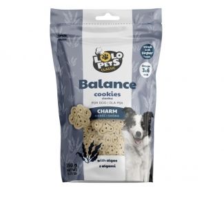 Бісквіт Charm Lolopets для блискучої шерсті та здорової шкіри Лапки 350 гр. 