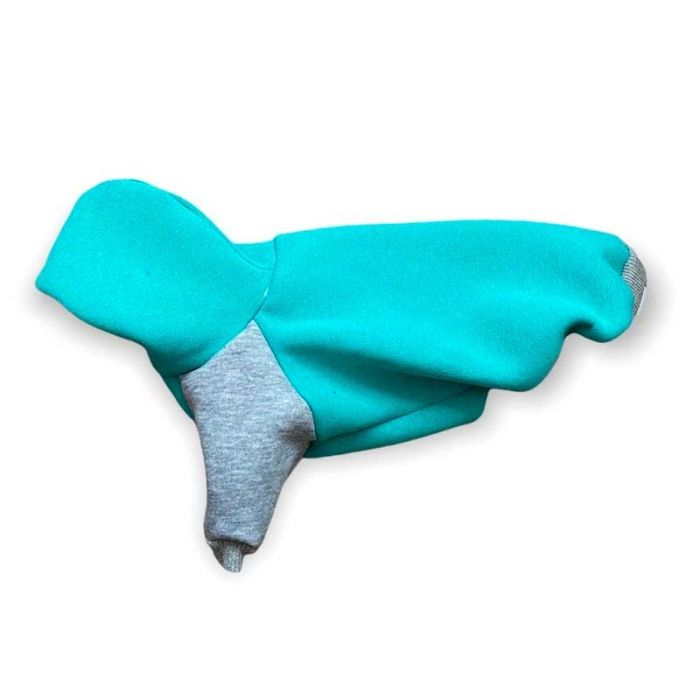 Скай толстовка для собак Dog Love блакитна L