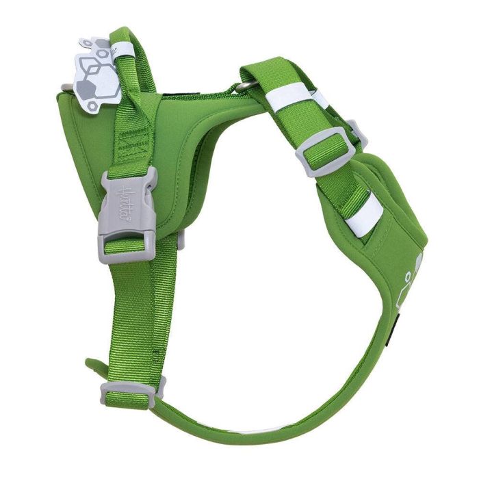 Шлейка пом'якшена для собак Hurtta Weekend Warrior Harness II ECO Зелений 75-100