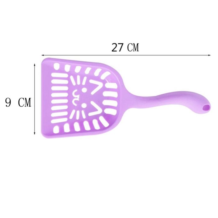 Лопатка для котячого туалету сітка у вигляді кота 2710см 