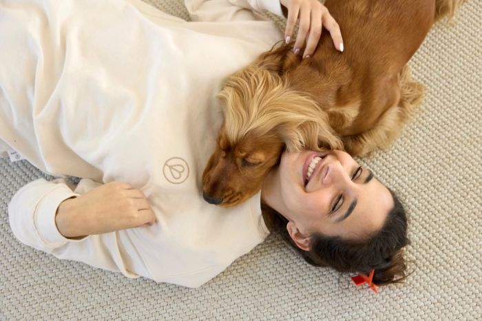 Світшот для власників собак Palopa Бежевий S