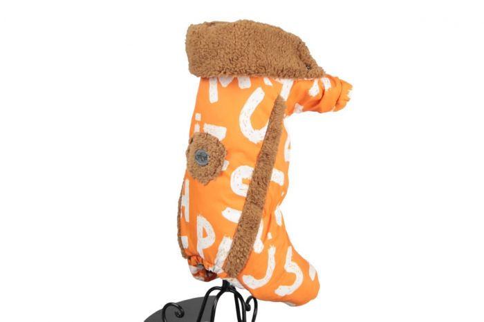 Сахара комбінезон на овчині і силіконі для собак дівчаток S