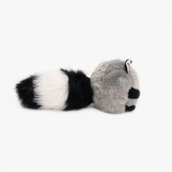 М'яка іграшка для собак єнот ZippyPaws Bushy Throw Raccoon з пищалкою
