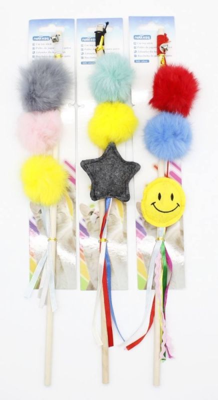 Вудочка з помпонами та іграшкою 45 см, HRSH9158 