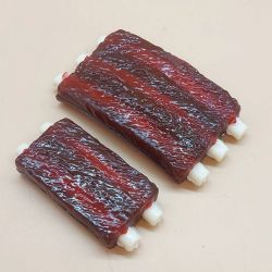 Реберця іграшка для собак 5576 13см 3 ребра