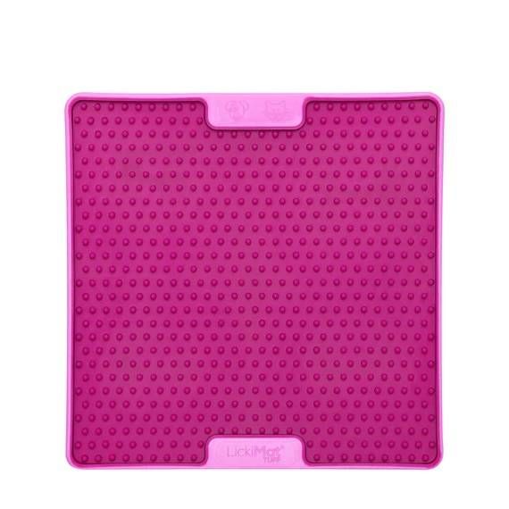 Лизальний килимок антистрес для собак LickiMat Soother PRO Tuff Pink тверда основа