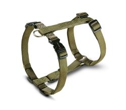 Анатомічна шлейка для собак Wolters Professional M 30-50 см / 15 мм Оливковий