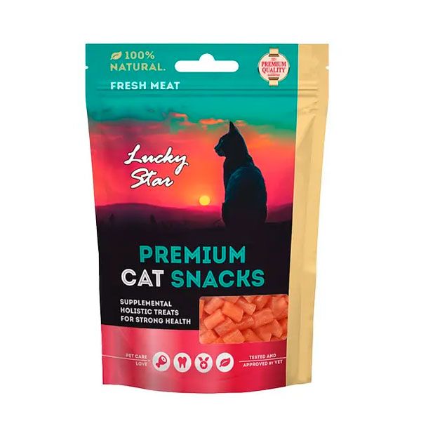 Шматочки вяленого курячого мяса Luckystar, 65 г 