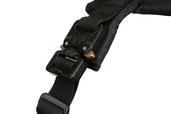 Шлейка для собак Line harness grip defense Non-stop dogwear Чорний 7
