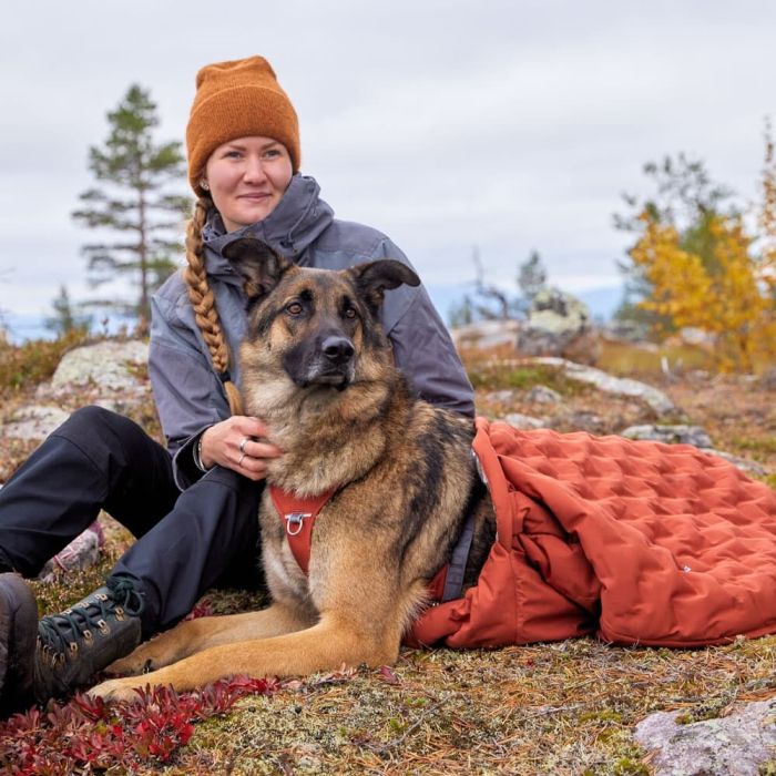 Спальний мішок для собак Hurtta Sleepover sleeping bag Помаранчевий M