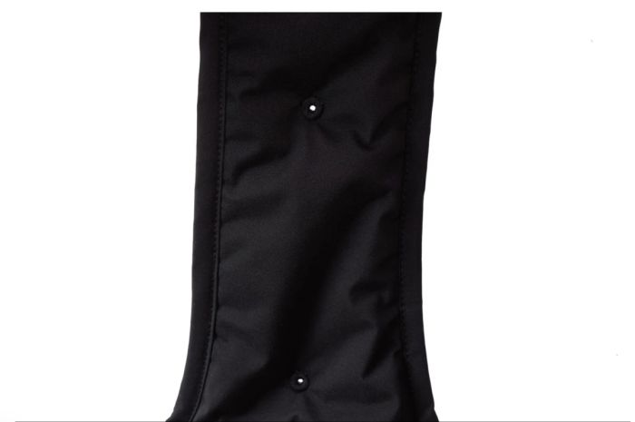 Тепла зимова куртка для собак Glacier jacket 3.0 Non-stop dogwear Чорний/Помаранчевий 33