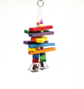 Іграшка для папуг деревяна. 227 см.