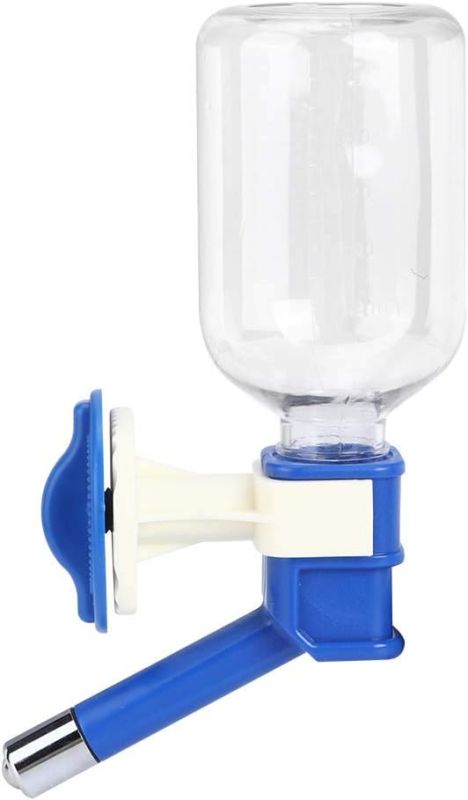 Поїлка для гризунів, в клітку, 250 мл синя