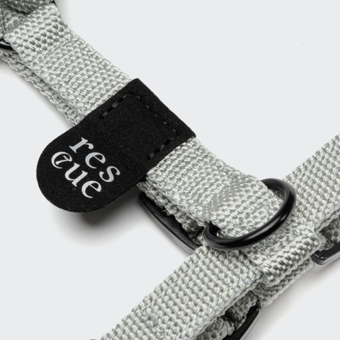 Повсякденна шлейка для собак Cloud7 Rescue Basic Harness Сріблястий M