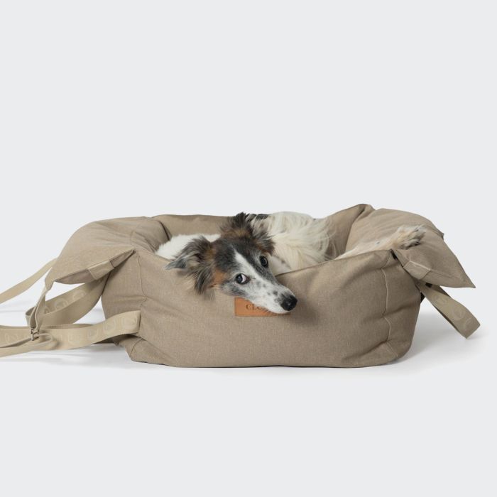 Автогамак для собак Cloud7 Portable Car Seat Getaway Бежевий One Size