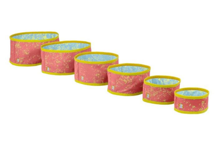 Охолоджуючий бафф на шию собаці Ruffwear Swamp Cooler™ XXS Рожево-синій