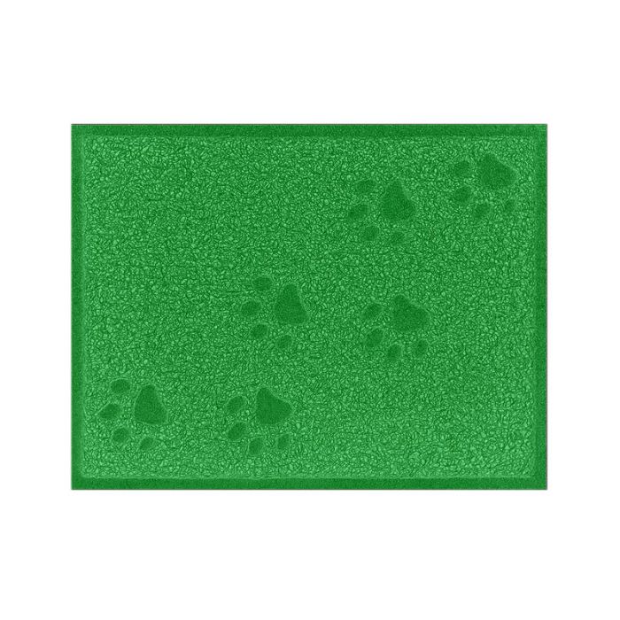 Килимок прямокутний з лапками 3040см Салатовий