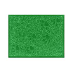Килимок прямокутний з лапками 3040см Салатовий