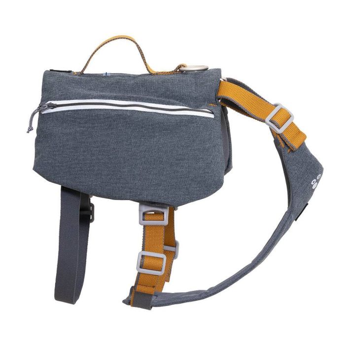 Шлейка-рюкзак для собак Hurtta Expedition Pack ECO Сірий 75-95