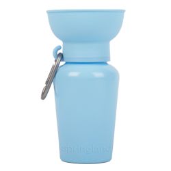 Пляшка-поїлка для собак Springland Блакитний 590 мл