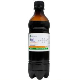 Йоду розчин спиртовий 5 500мл Ланс-хім 
