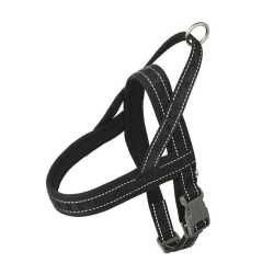 Пом'якшена шлея для собак Hurtta Casual harness ECO 45-55 Чорний