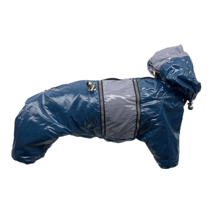 Монклер комбінезон для собак хлопчиків велсофт без силікону XS