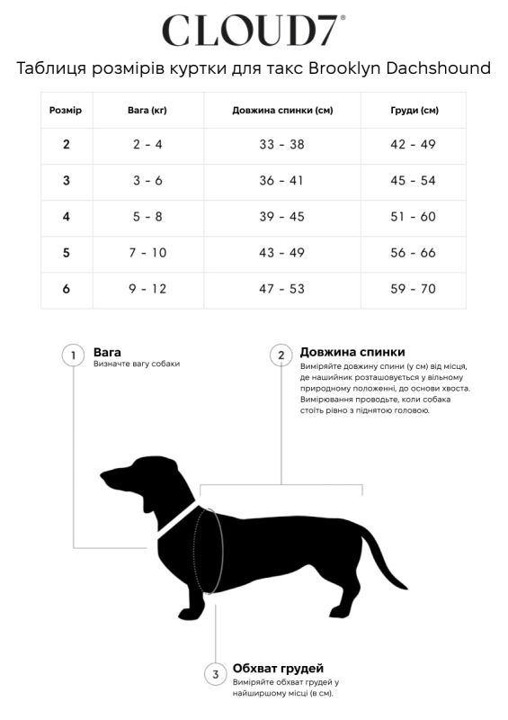 Утеплена куртка для такс і схожих порід собак Cloud7 Brooklyn Dachshound Зелений 6