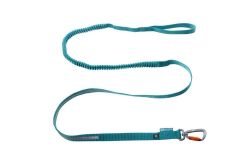 Повідець для собак Touring bungee leash Non-stop dogwear Бірюзовий 2 м/13 мм