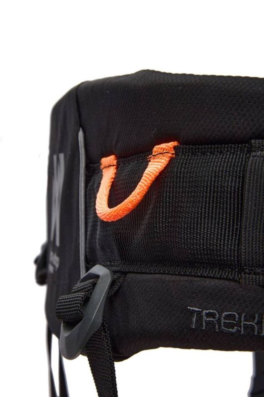 Пояс для прив'язі собак Trekking belt 2.0 Non-stop dogwear Чорний/Сірий S
