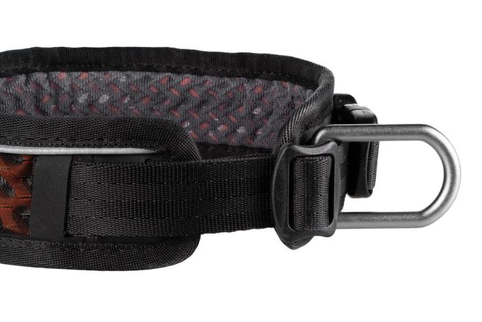 Регульований нашийник для собак Rock adjustable collar Non-stop dogwear Чорний/Помаранчевий XL