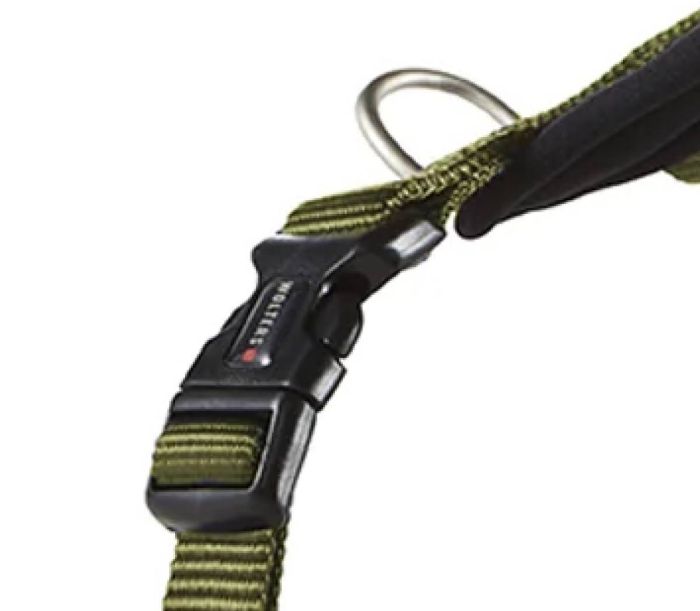 Шлейка для собак пом'якшена Wolters Professional Comfort 2A 45-50 см / 2 5 мм Оливковий