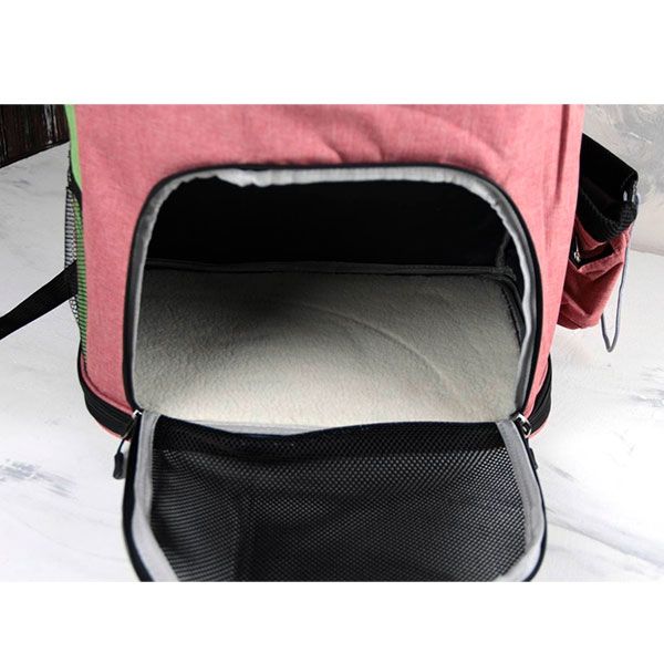 Рюкзак квадрат з сіткою тканина 40х42х32 см червоний Рюкзак квадрат с сеткой ткань 40х42х32 см красный