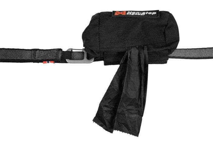 Повідець для собак Move leash Non-stop dogwear Чорний 1,7 м/20 мм