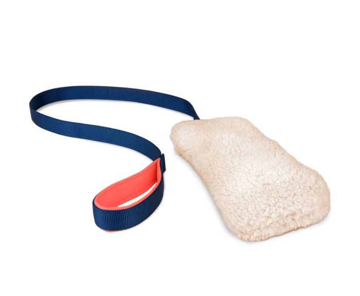 Іграшка для перетяжок для собак Coachi Chase & Crinkle Синій з помаранчевим