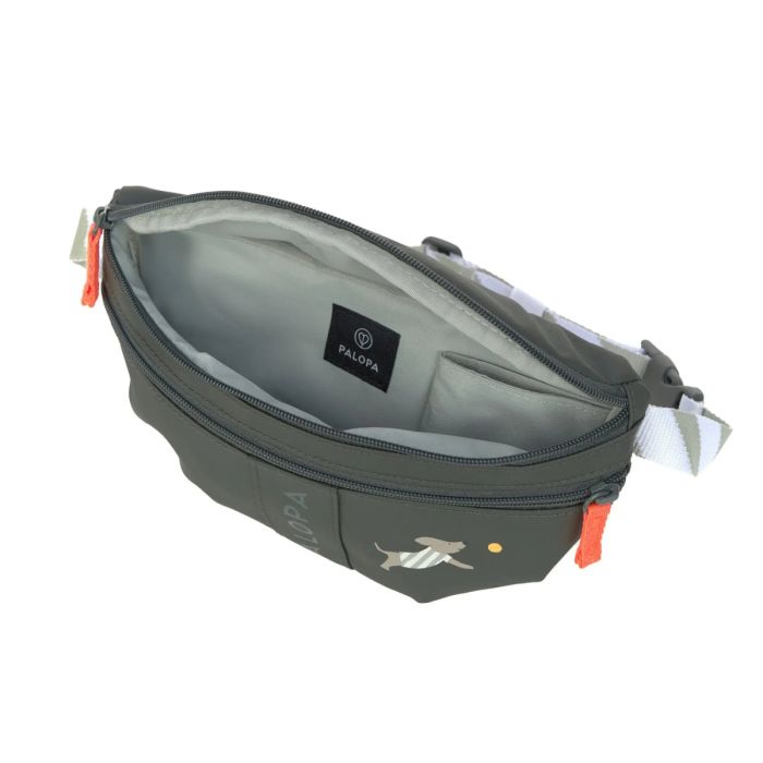 Дитяча сумка-бананка для ласощів та аксесуарів собак Palopa Bum Bag Mini Enja Оливковий