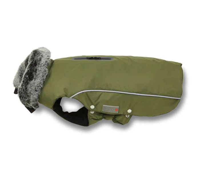 Куртка парку для собак Wolters Amundsen 75 см Оливковий