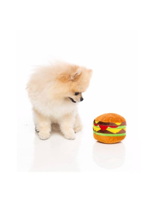 М'яка іграшка для собак FuzzYard Гамбургер